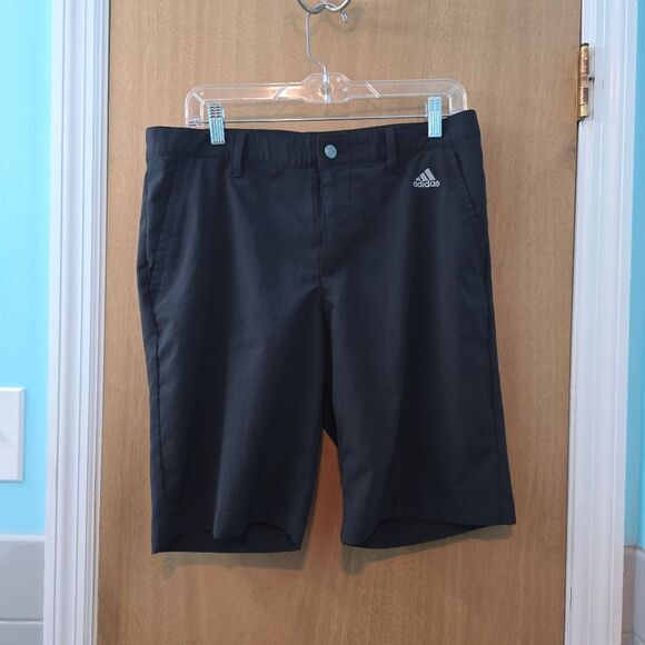 Adidas Black Athletic Performance Shorts - Picture 1 of 3